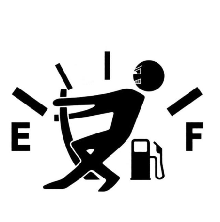 Funny Car Sticker Pull Fuel Tank Pointer Ef Fuel Tank Car Sticker Fuel Tank Vinyl Sticker Decal