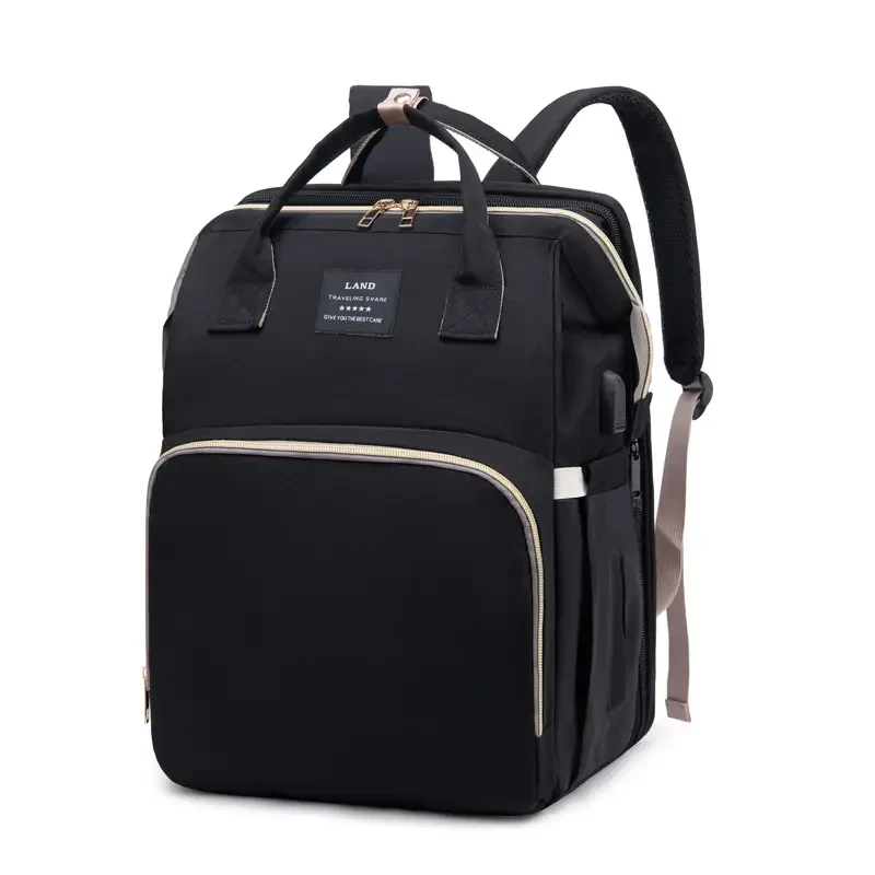 Multifunctional Diaper Backpack with Changing Station