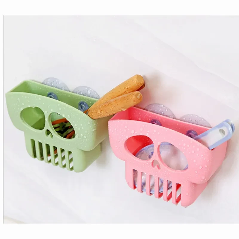 Rack Free Punch Sponge Soap Holder