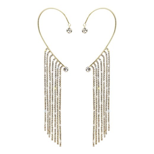 Long Chain Tassel Ear Hook Ear Clip