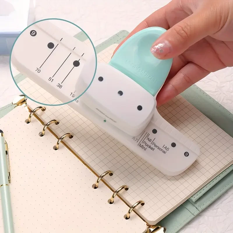 ABS Manual 3-Hole Punch for Binder