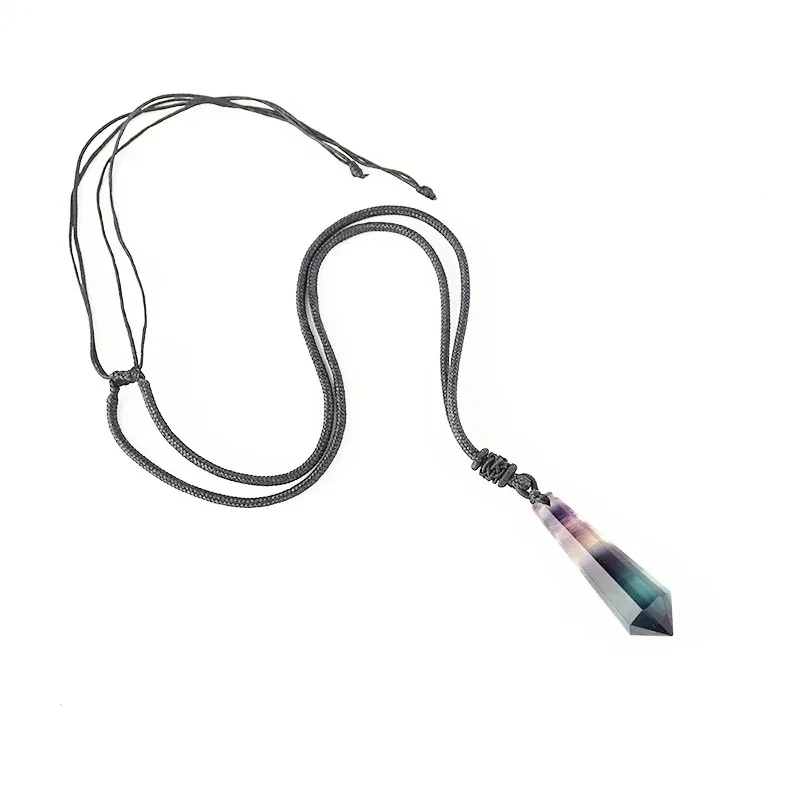 Spirit Pendant Natural Crystal Stone Polishing