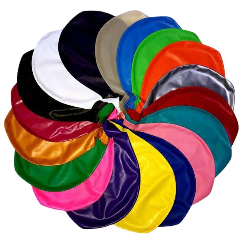 10pcs 36-Inch Giant Pink Balloons - Round Inflatable Latex for Room Decor, Birthday Parties, and Weddings