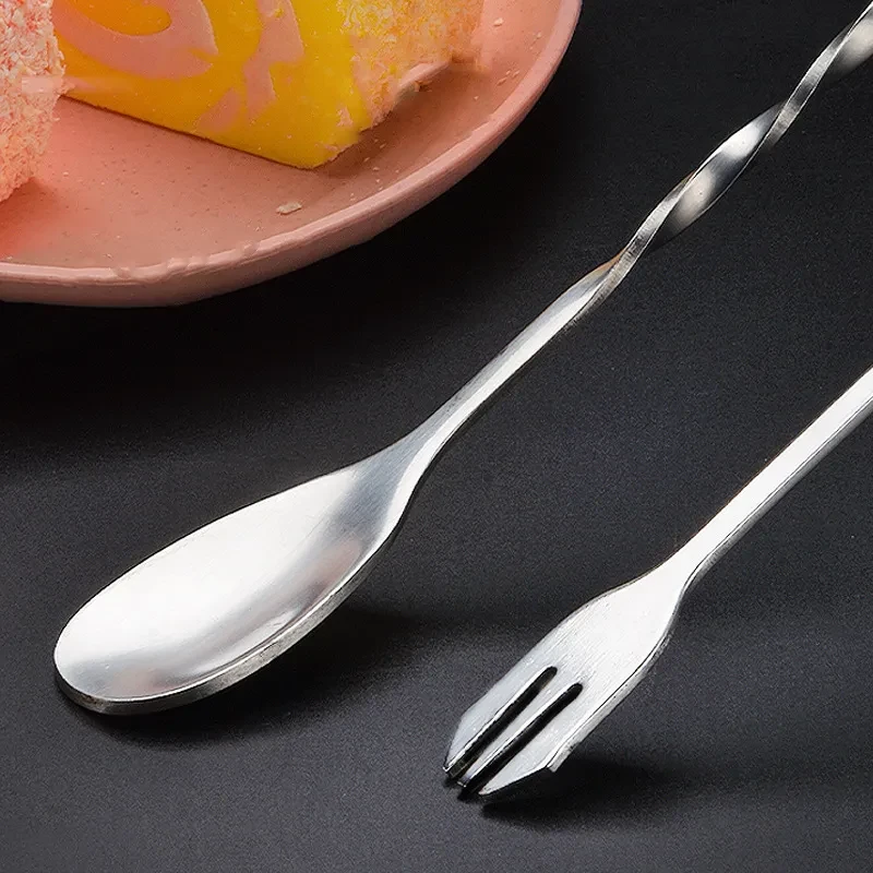 Short Bar Spoon Bar Shaker Cocktail Stirring Stick