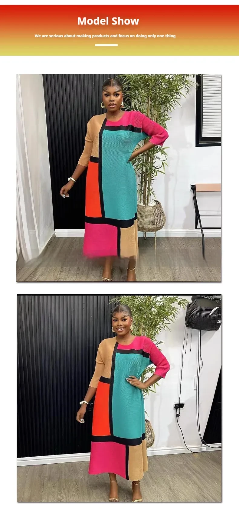 Loose Elastic Summer Women's Clothing Dress