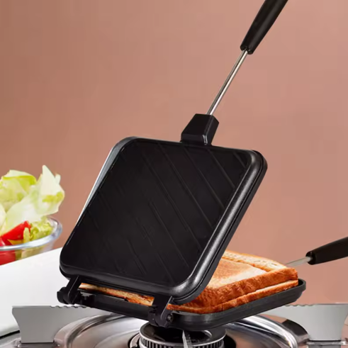 Sandwich Maker Hotdog Maker Non-Stick Coating Toast Breakfast Machine For Pancake Maker Bread Toast Kitchen Tool