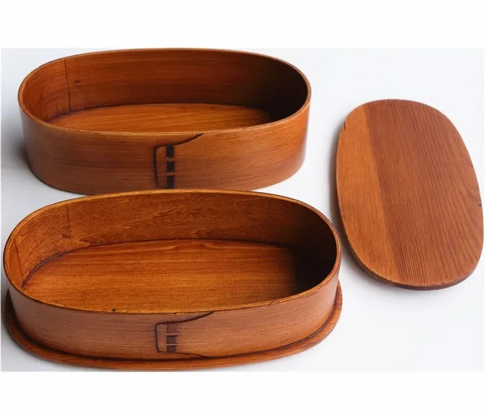 Japanese style cedar bento box