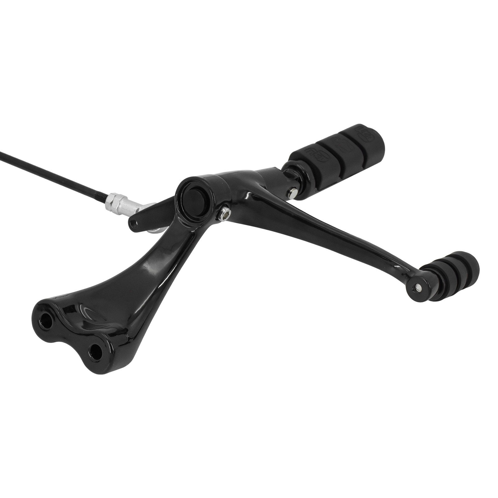 Front Pedal Assembly With Stops Bracket Set