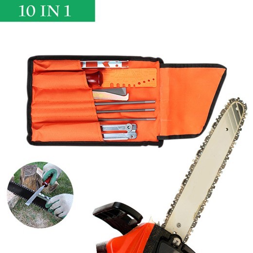 Steel Chainsaw File Bag Set
