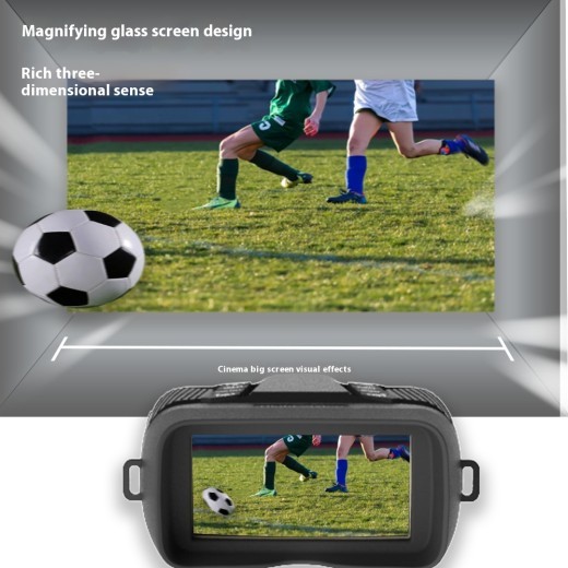 4K Infrared Digital Night Vision Camera Large Screen Visual Backlight Button