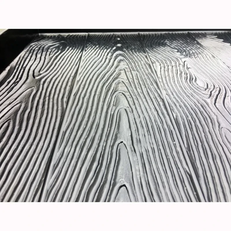 Wooden Grain Road Edge Stone Plastic Ground Mold