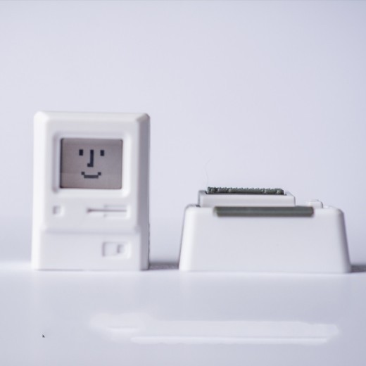 Retro Styling Mechanical Keyboard Transparent