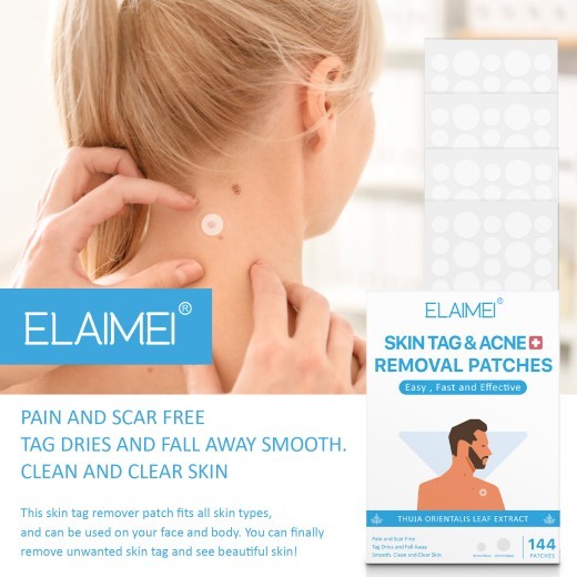 New Skin Tag Remover Patches Skin Tag Remover Pads Covers Conceals Skin Tags Mole Wart Removal Patches Fast Deliver