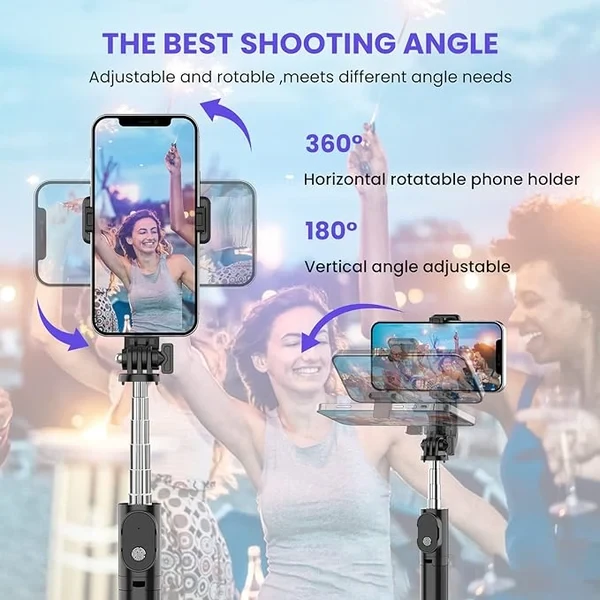6 In 1 Wireless Bluetooth Selfie Stick