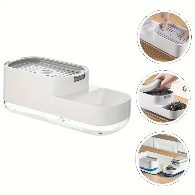 Stylish Countertop Caddy With Integrated Pump