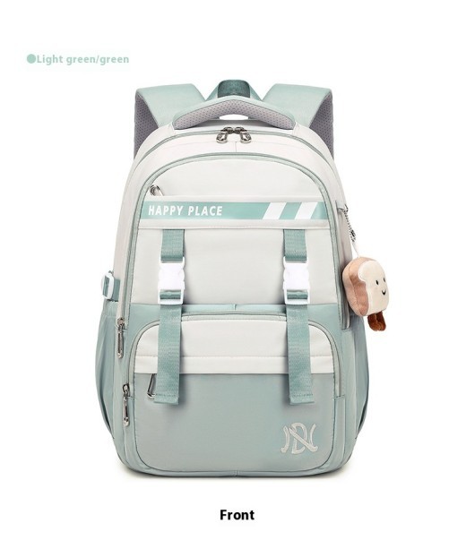 Minimalist Preppy Style Stain-resistant Schoolbag