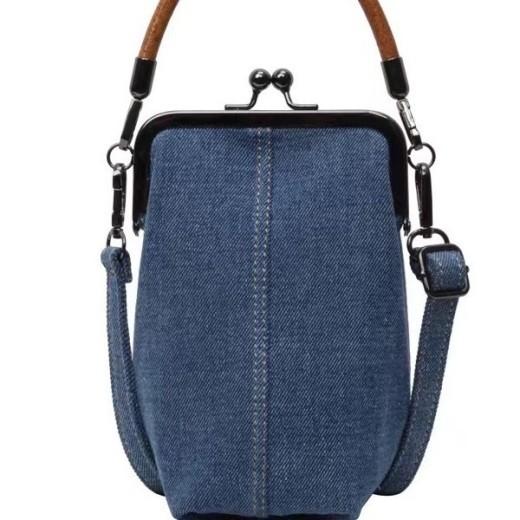 Fashion Casual Denim Messenger Bag Women's Handbag
