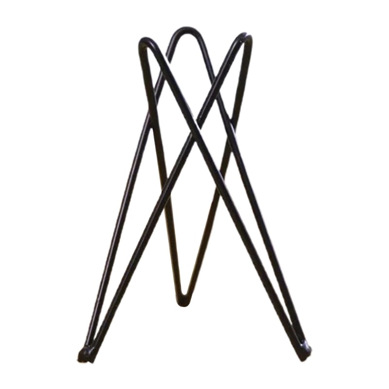 Nordic Style Air Plant Holder  Metal Flower Pot Stand, Geometric Iron Tillandsia Holder, Art Display for Home & Garden