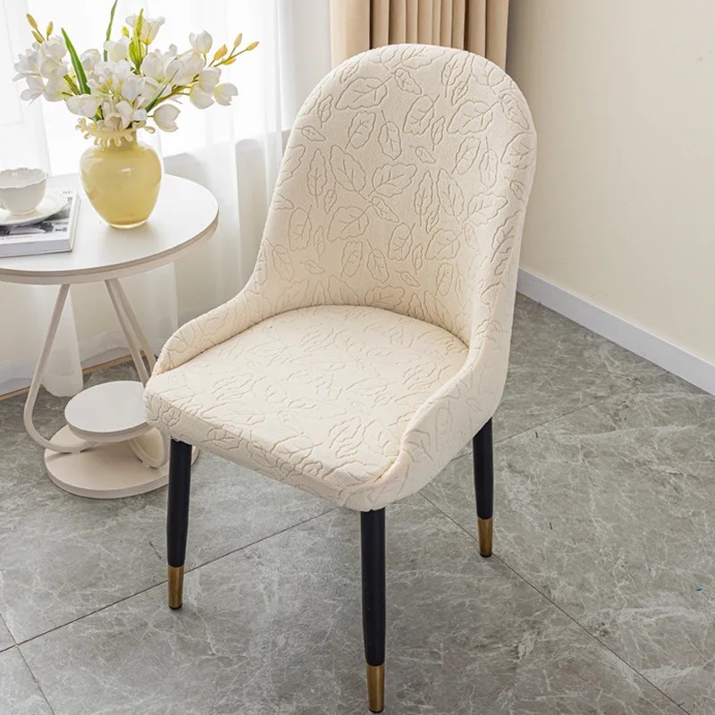 2024 New Modern Large Semi-Circular Curved Pineapple Chair with Armrests Elastic Chair Cover for Household, Universal All-Year Comfort