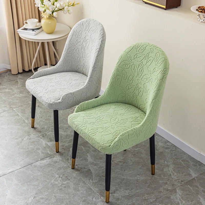 2024 New Modern Large Semi-Circular Curved Pineapple Chair with Armrests Elastic Chair Cover for Household, Universal All-Year Comfort