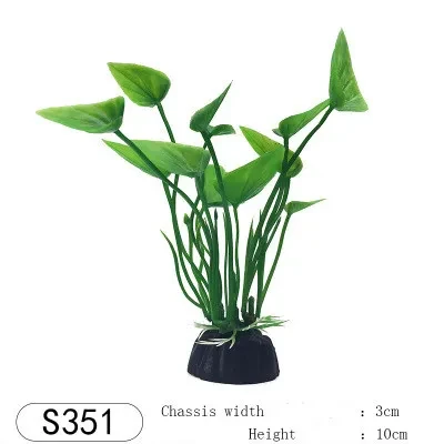 Fish tank simulation seaweed