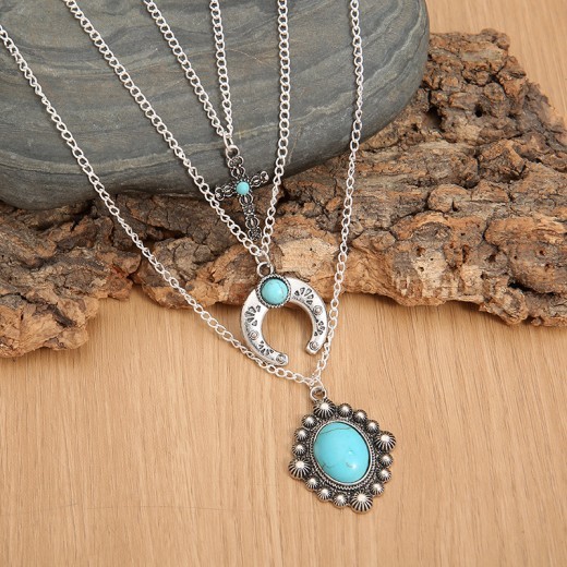 Fashion Simple Alloy Multi-layer Necklace