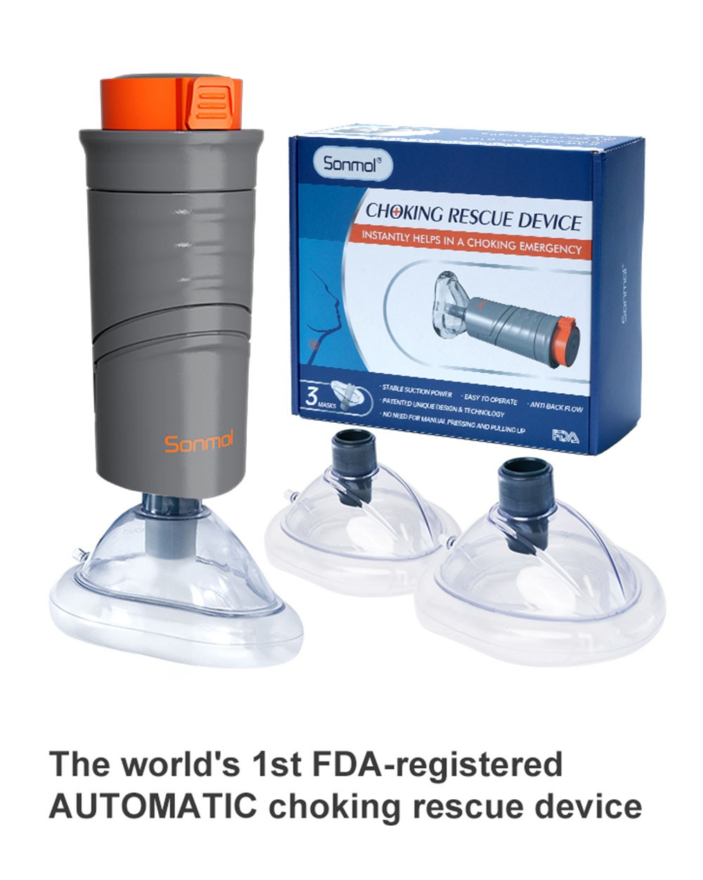 First Aid Anti-Choking Rescue Device Automatic