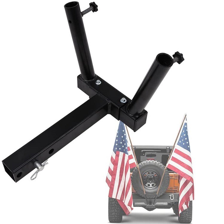 Trailer Suspension Flagpole Bracket