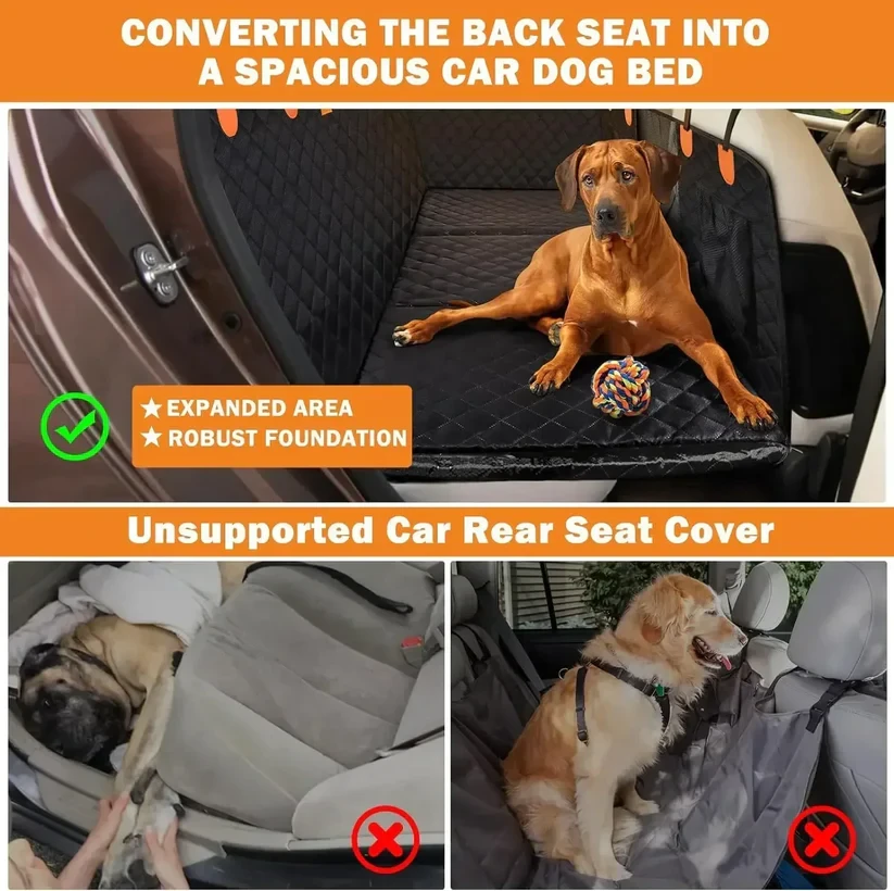 RuffRover 2.0 - Hard Bottom Dog Car Seat Protector