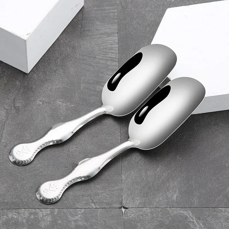Stainless Steel Simple Small Tea Spoon, Tea Set Accessories, Tea Powder Shovel, Coffee Powder Shovel