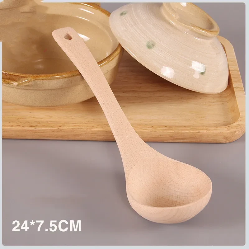 Healthy Beech Unlacquered Soup Spoon