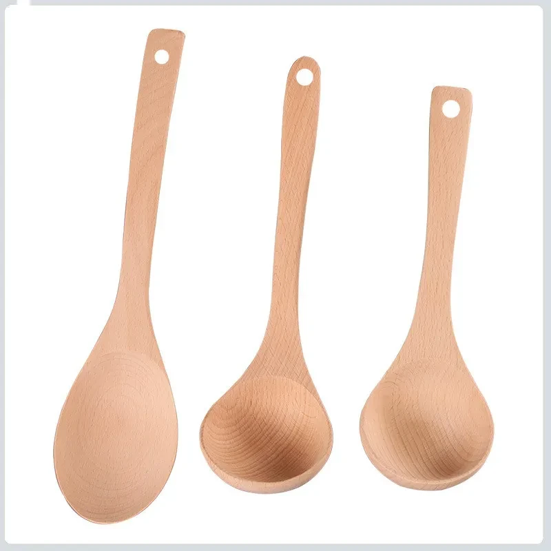 Healthy Beech Unlacquered Soup Spoon