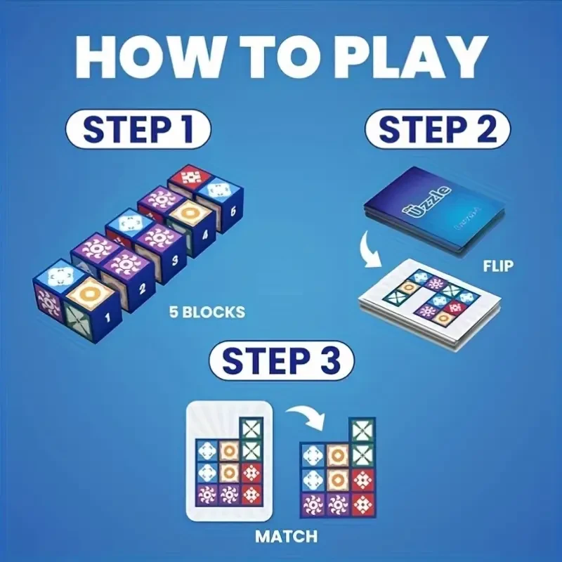 The Puzzle Family Board Game Set - Adult Family Board Games