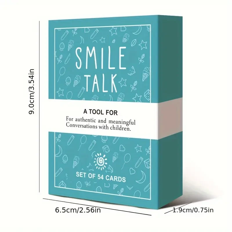 A Box of SMILE TALK Parent- Game Cards
