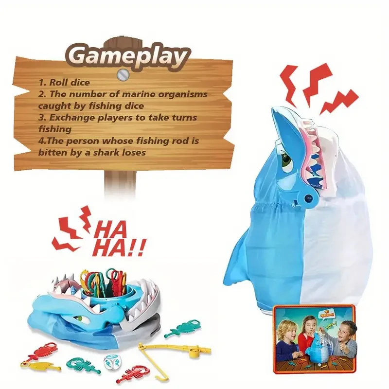 Shark Bite Game Set - Interactive Family Fun