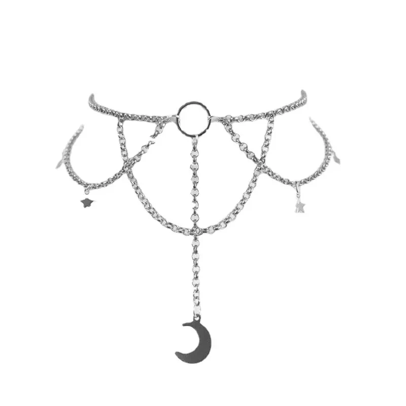 Lady Moon Star Cute Pendant Fashion