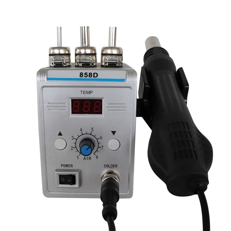 858D digital display hot air gun