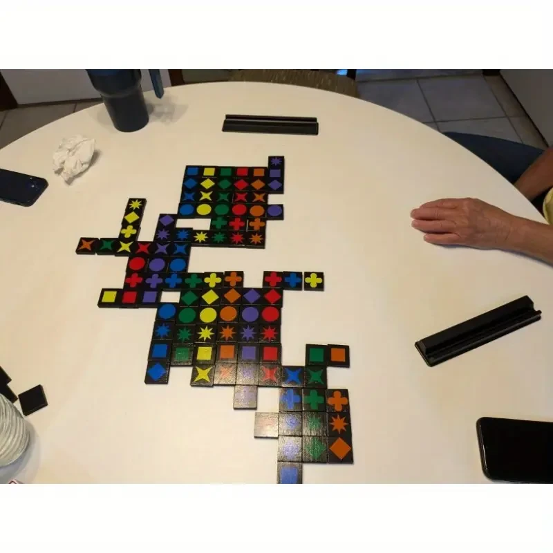Home Entertainment| Qwirkle Board Game for 2-4 Players