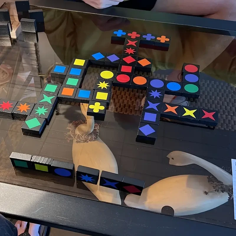 Home Entertainment| Qwirkle Board Game for 2-4 Players