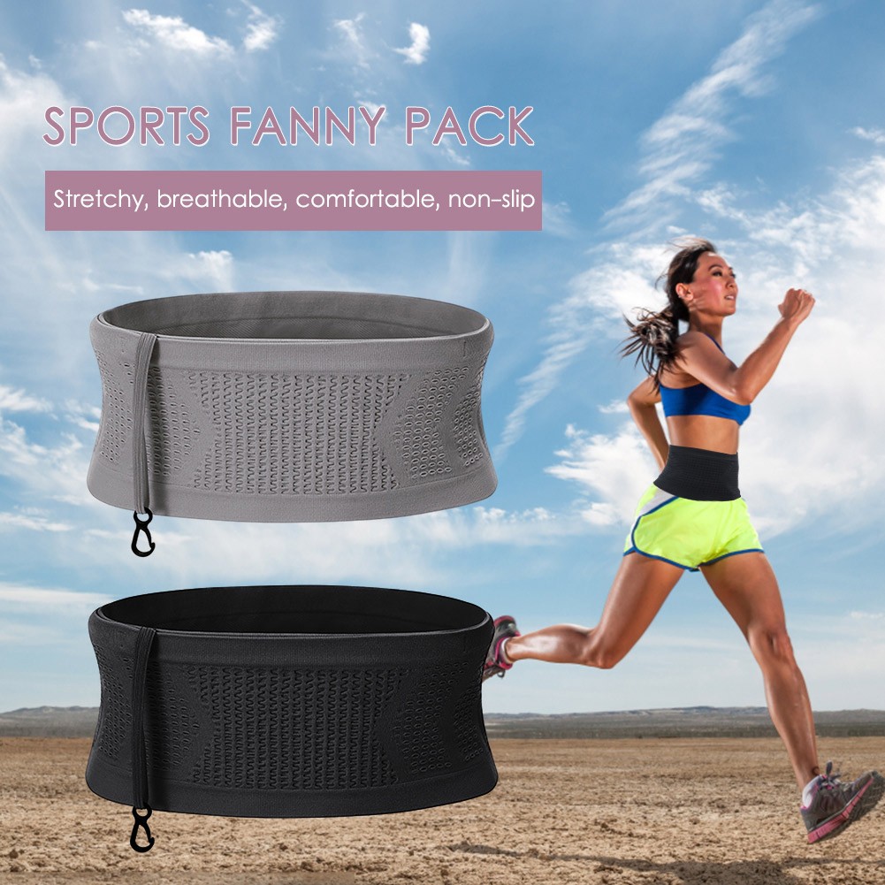 Seamless Running Waistpack  Lightweight Invisible Jogging Waist Bags