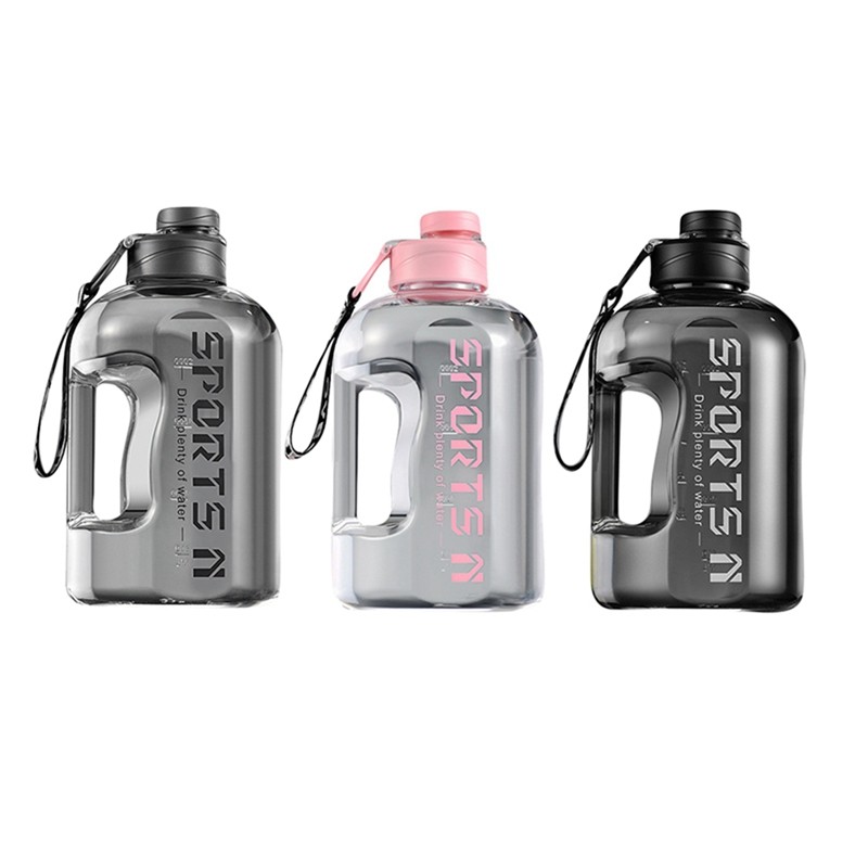 2.7/1.7L Insulated Water Bottle with Straw  Leakproof Fitness Bottle for Gym, Travel, Hiking, and Camping