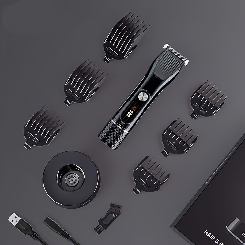 Men's Beard Trimmer Professional Adjustable Precision Trimmer, Hair Clipper, Electric Razor, Men's Beauty Set, Unique Trim Lengths, Anniversary Gifts, Birthday Gifts, Father's Day Gifts