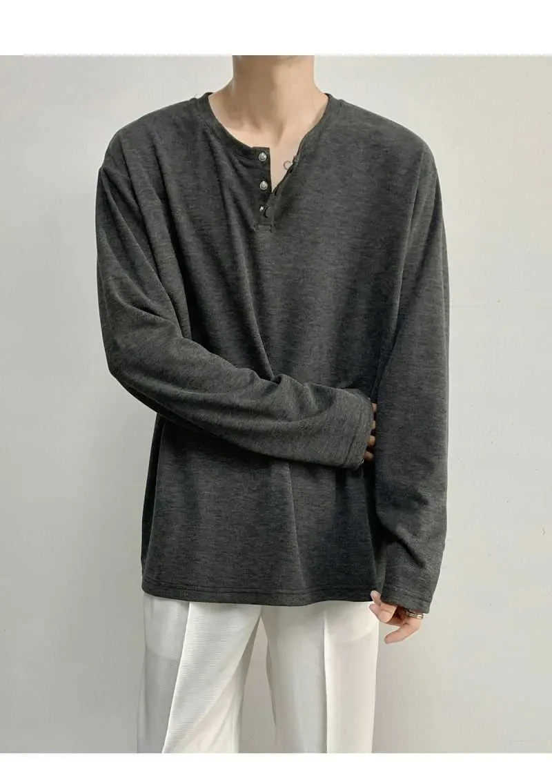 American Fashion Brand Long-sleeved T-shirt Men's Spring And Autumn