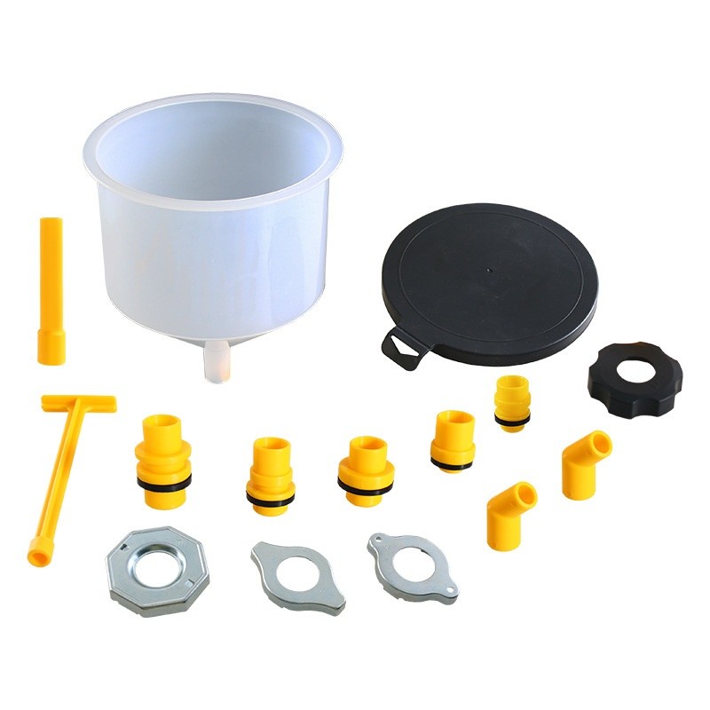 15 Piece Set Of Coolant Plastic Funnel Antifreeze