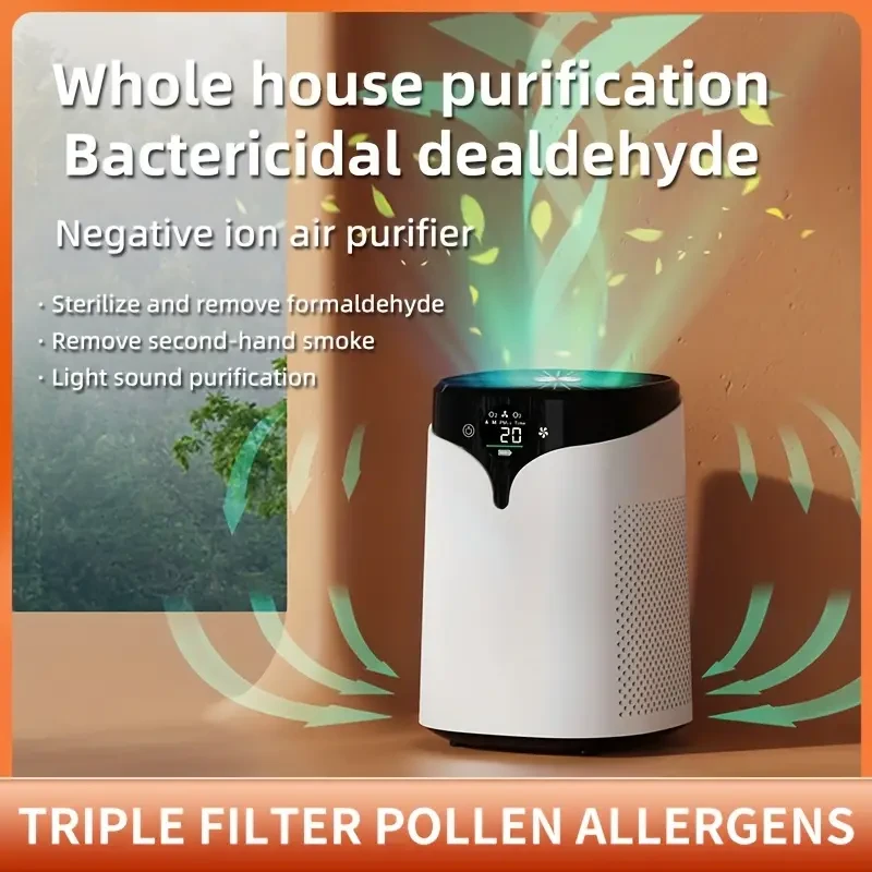 Advanced Air Purifier with Activated Carbon Filter
