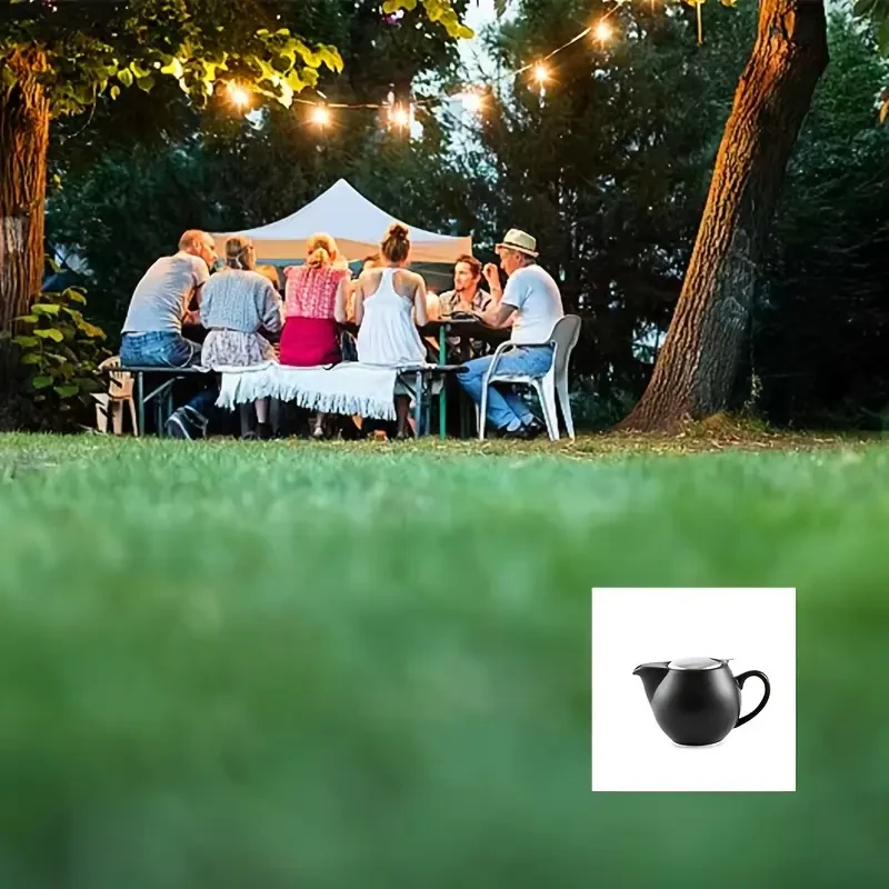 6 Colors 350ml Ceramic Teapot with Stainless Steel Lid & Extra-Fine Infuser