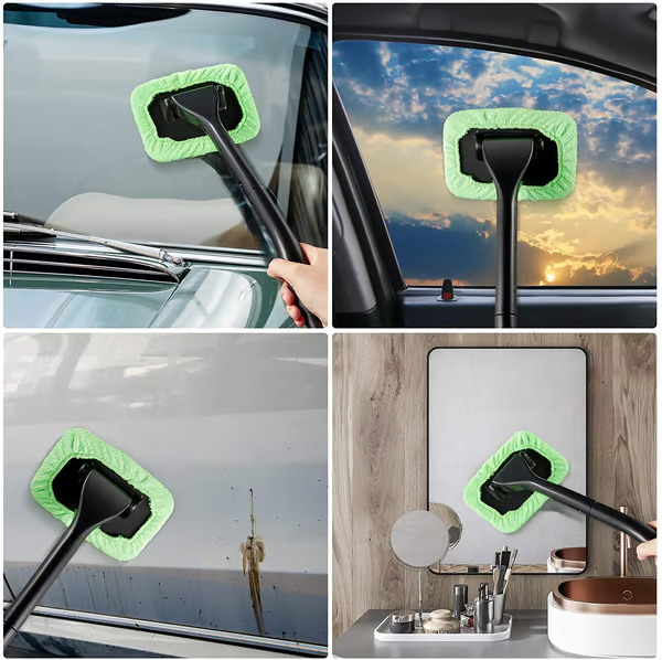 Microfiber Car Windshield Cleaner Tool