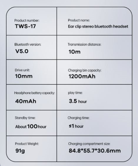 True Wireless Stereo Earbuds, Remax Brand, Hi-Resolution Stereo Sound