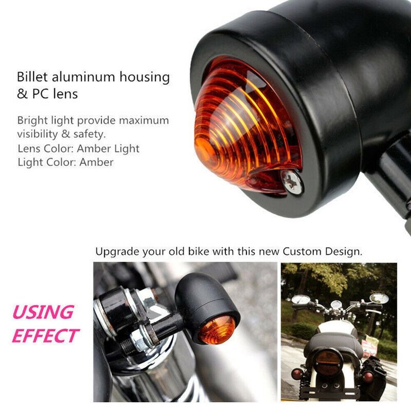 Motorbike Turn Signals Indicator Lights