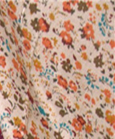 Cotton Pigment Printing Floral Cloth